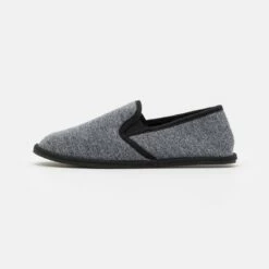 Pier One Unisexo UNISEX - Pantuflas - Dark Grey