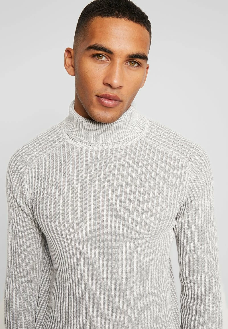 Pier One Hombre Jersey De Punto - 111 - Mottled Light Grey - Imagen 4