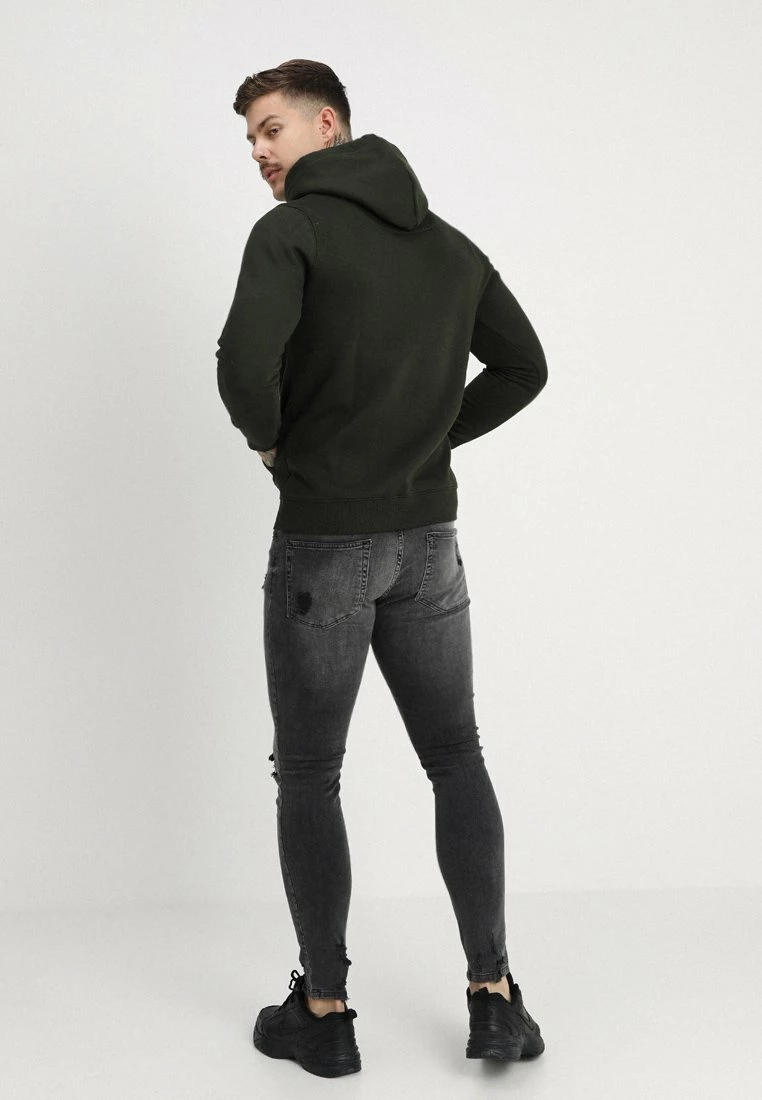 Pier One Hombre Vaqueros Pitillo - Black Denim - Imagen 3