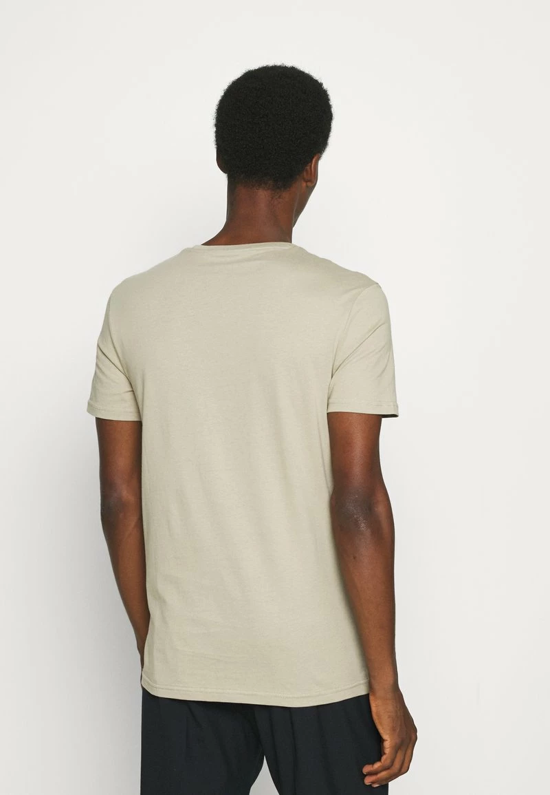 Pier One Hombre 5 PACK - Camiseta Básica - White/dark Grey/black - Imagen 3