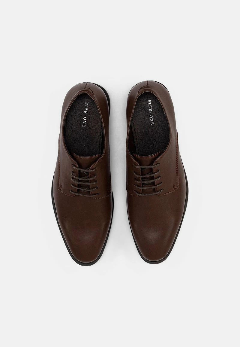 Pier One Hombre Zapatos Con Cordones - Dark Brown - Imagen 4