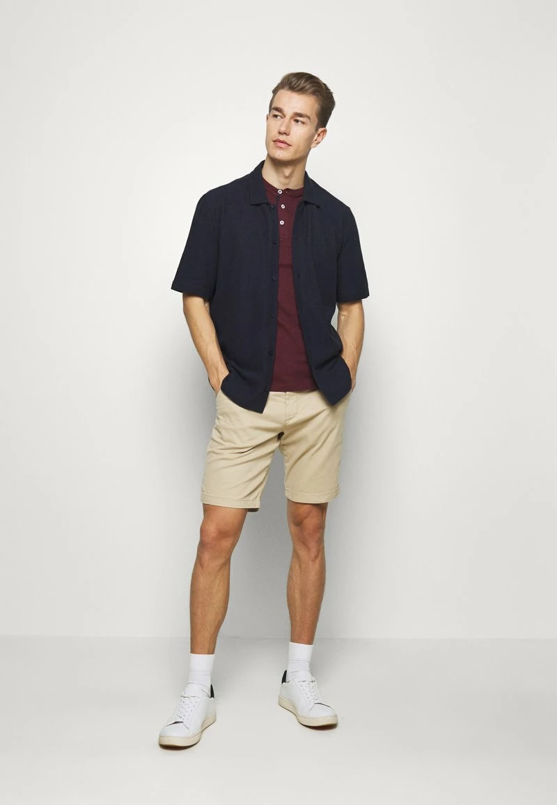 Pier One Hombre Polo - Bordeaux - Imagen 2