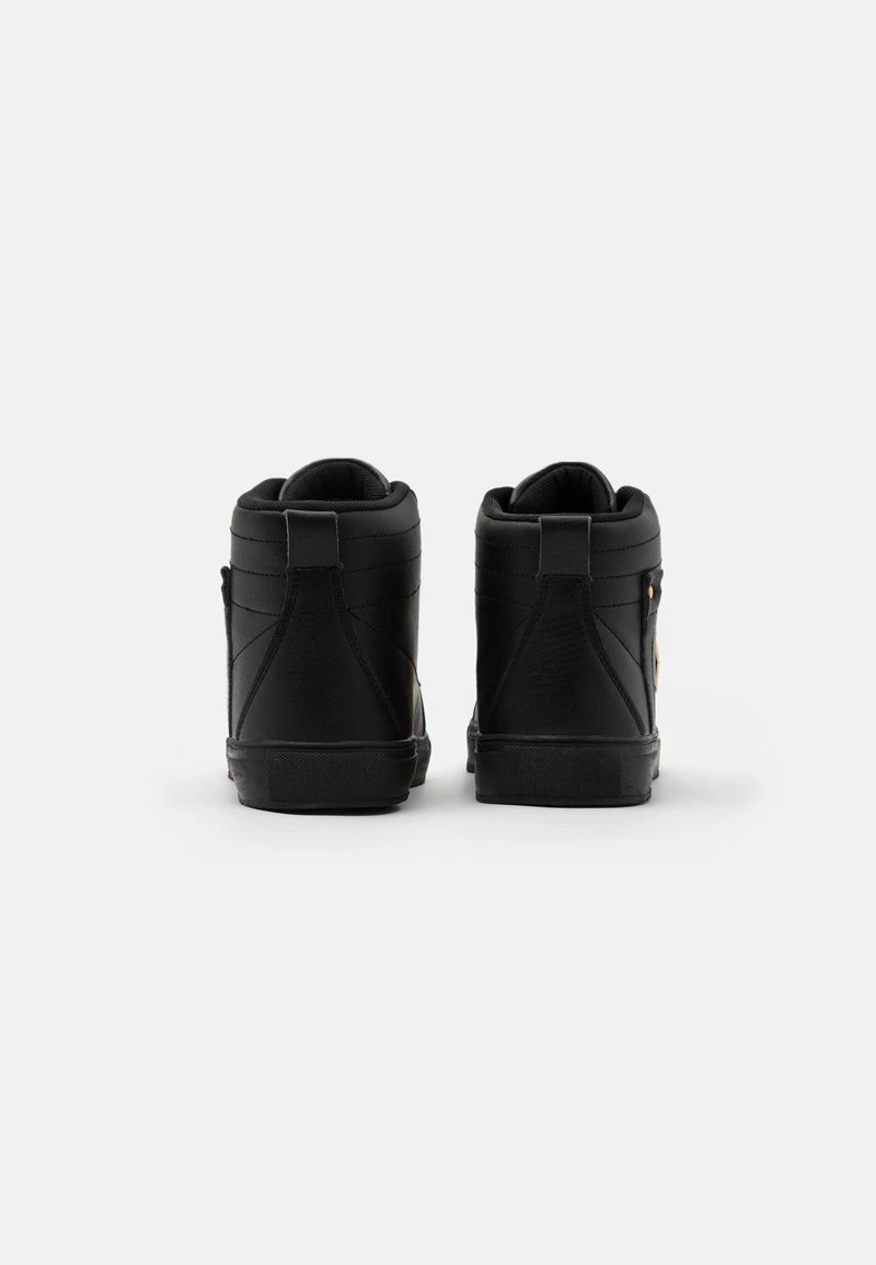 Pier One Unisexo Zapatillas Altas - Black/gold-coloured - Imagen 3
