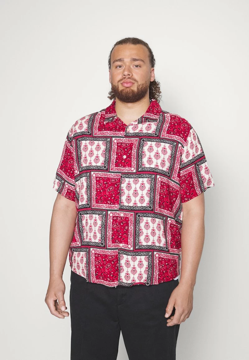 Pier One Hombre PAISLEY - Camisa - Red-beige - Imagen 4