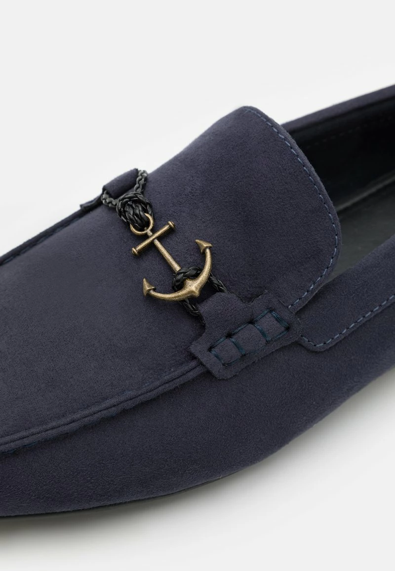 Pier One Hombre Mocasines - Dark Blue - Imagen 6