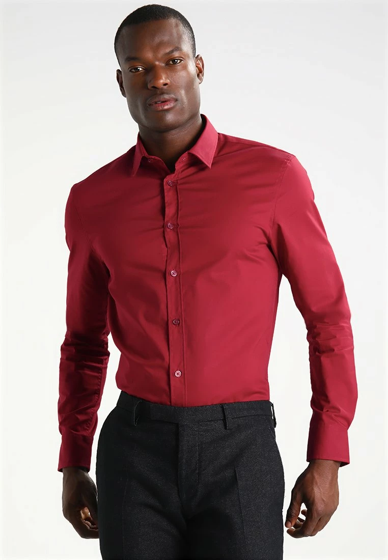 Pier One Camisa Elegante - Red, Hombre