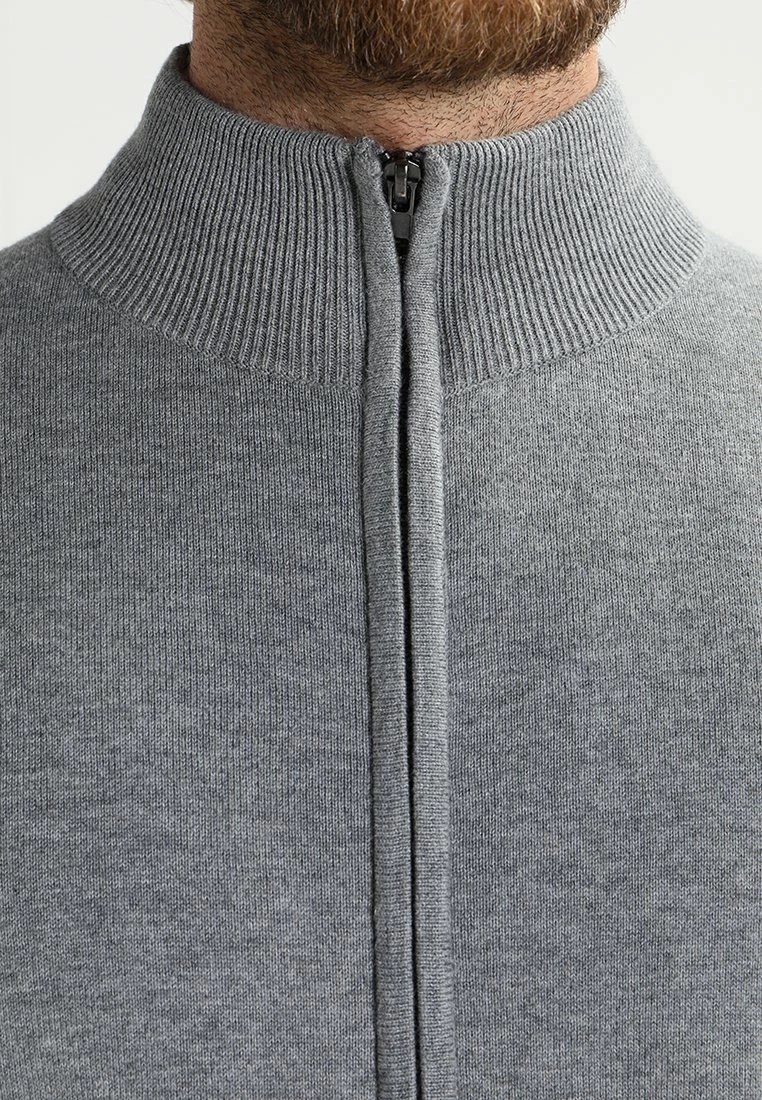 Pier One Chaqueta De Punto - Grey, Hombre - Imagen 4
