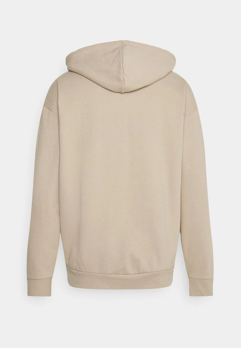 Pier One Hombre PLAIN SKATER HOODIE - Sudadera - Beige - Imagen 2