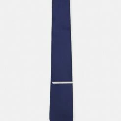 Pier One Hombre SET - Corbata - Dark Blue
