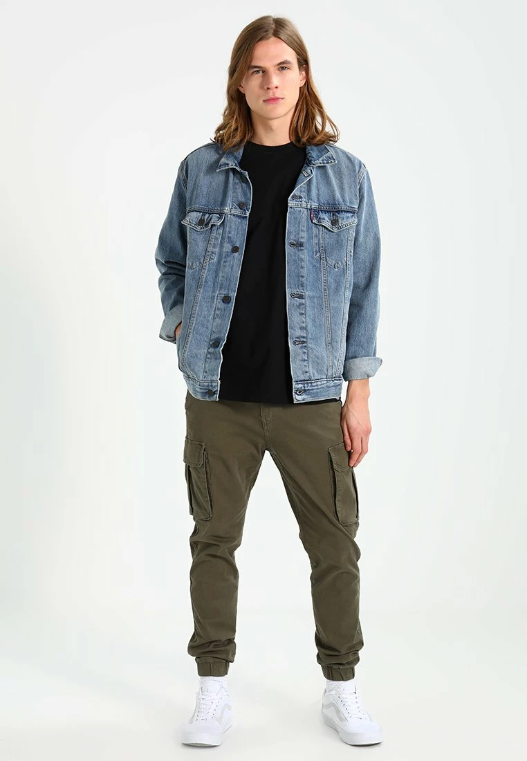 Pier One Hombre Pantalones Cargo - Khaki - Imagen 2