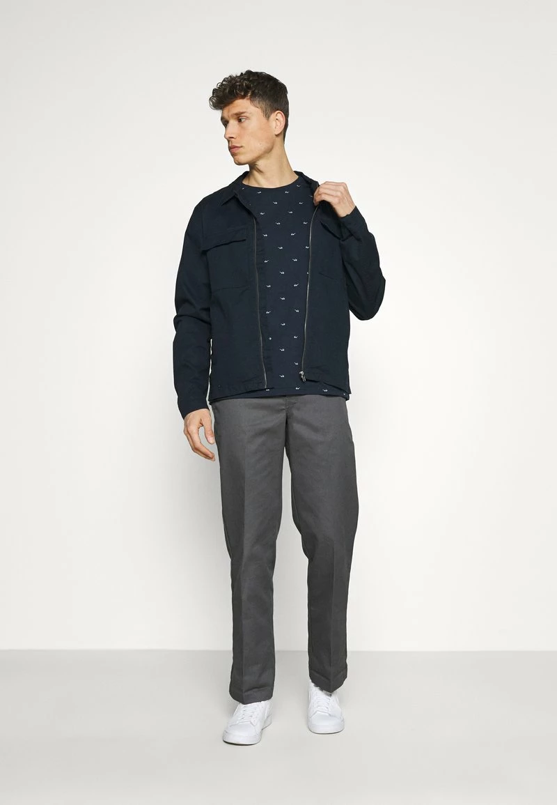 Pier One Hombre Camiseta Estampada - Dark Blue - Imagen 2