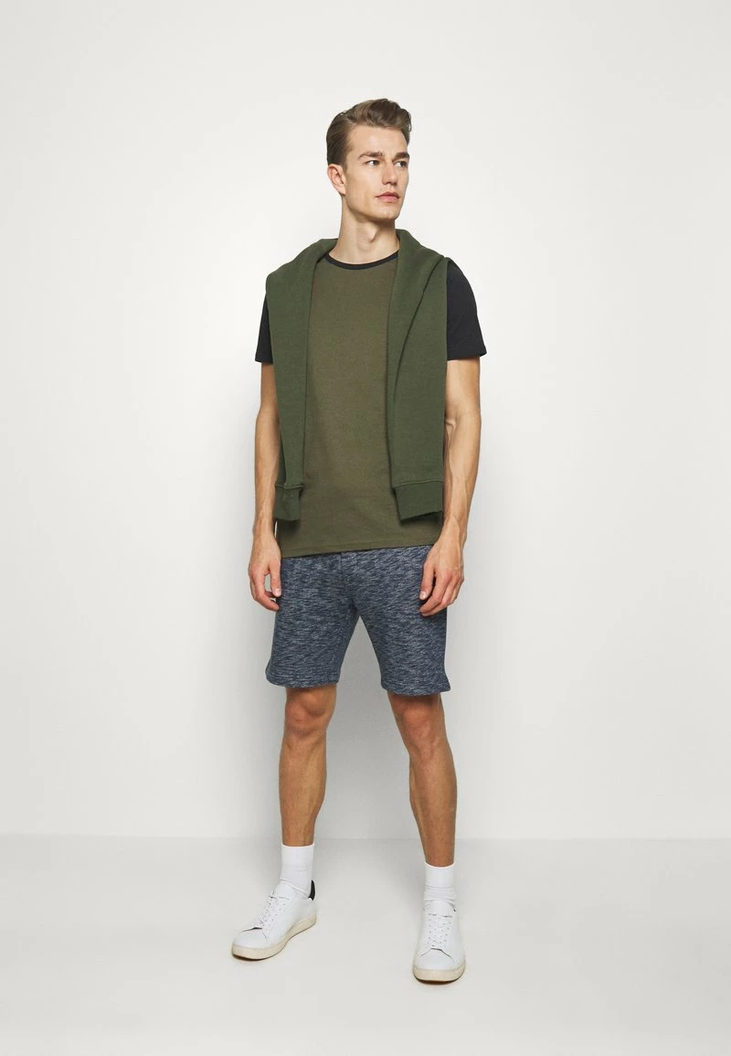 Pier One Hombre Shorts - Mottled Dark Blue - Imagen 2