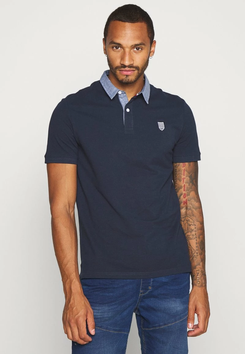 Pier One Hombre Polo - Dark Blue