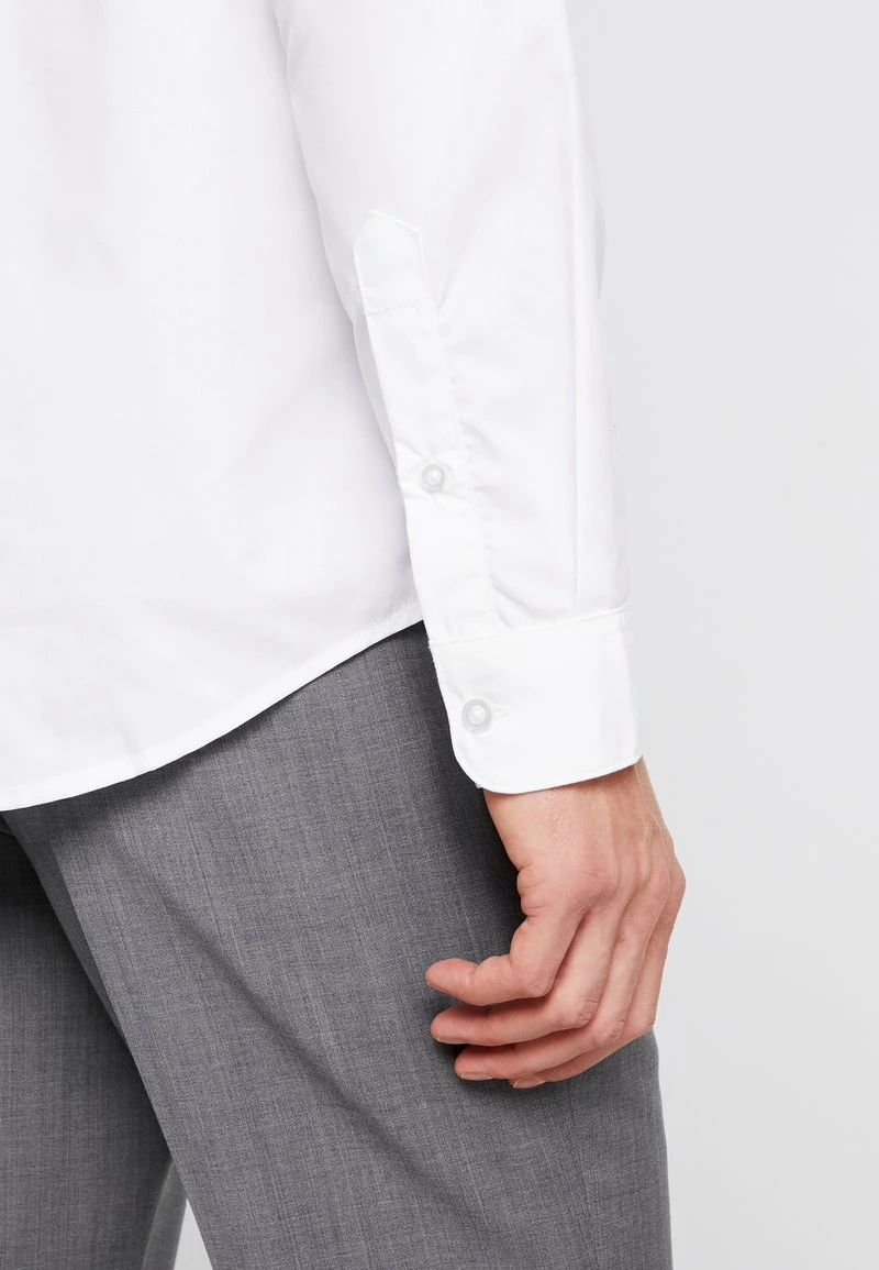 Pier One Hombre 2 PACK - Camisa Elegante - White/light Blue - Imagen 4