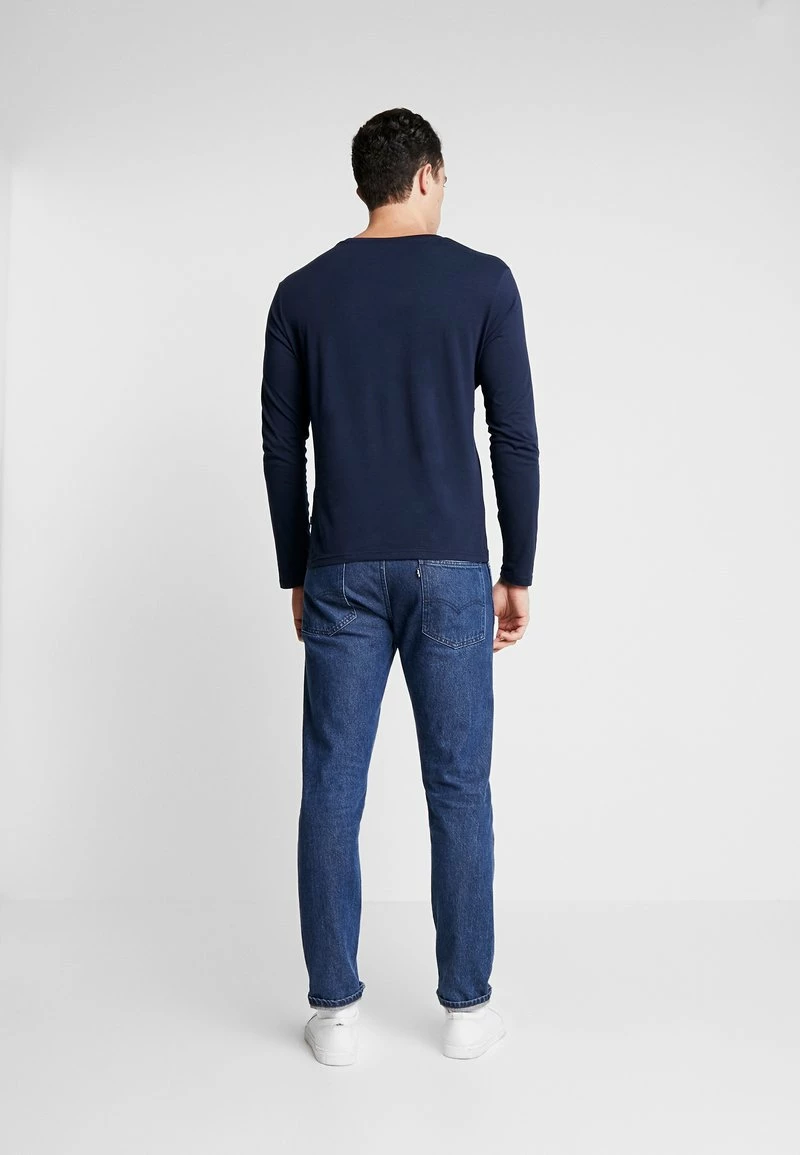 Pier One Hombre Camiseta De Manga Larga - Dark Blue - Imagen 3