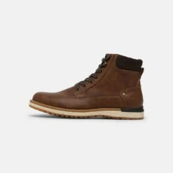 Pier One Hombre Botines Con Cordones - Brown