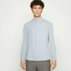 Pier One Camisa - Light Blue, Hombre