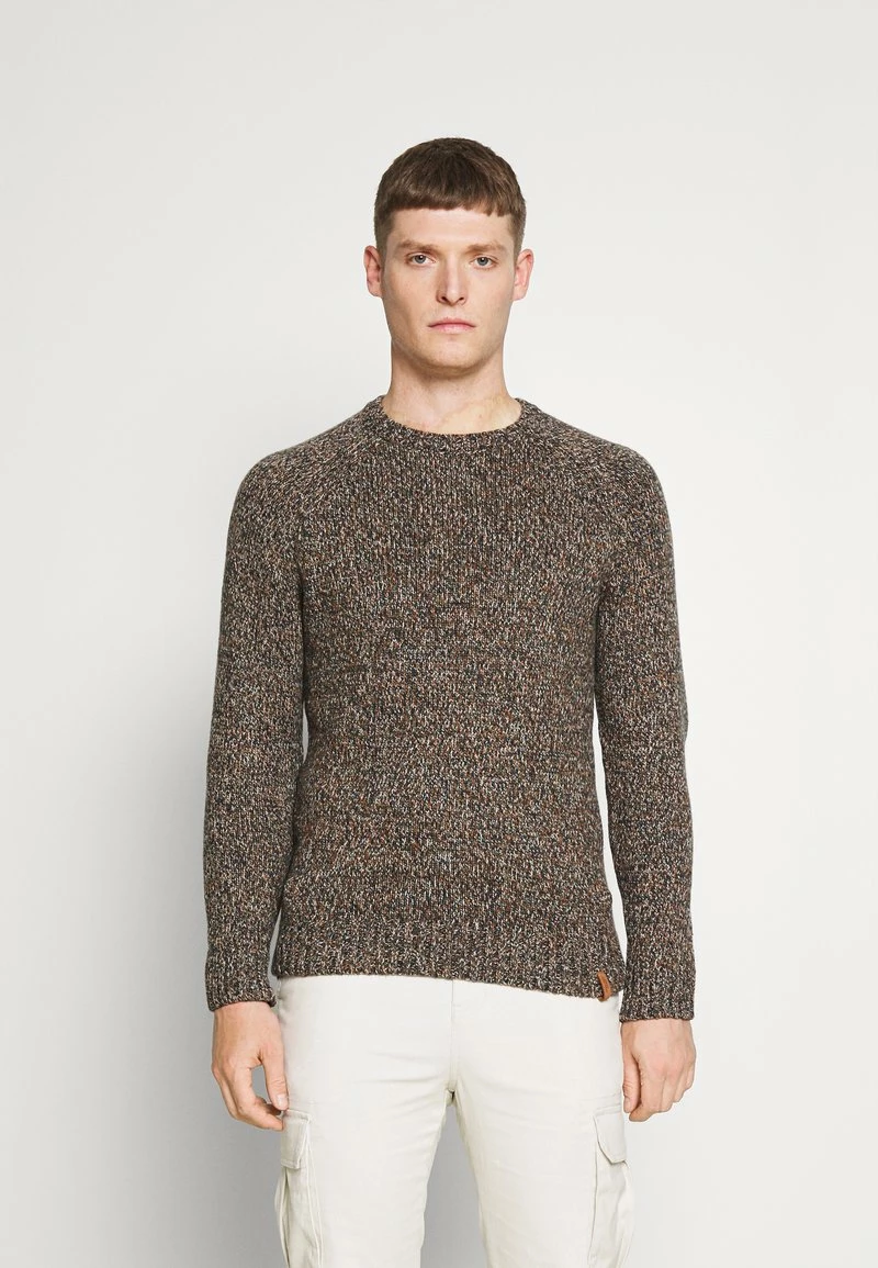 Pier One Hombre Jersey De Punto - Mottled Brown