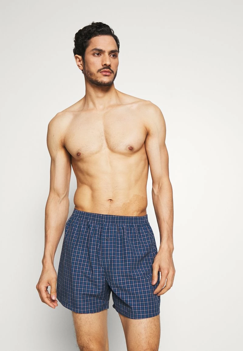 Pier One Hombre 5 PACK - Boxer - Dark Blue/blue - Imagen 2