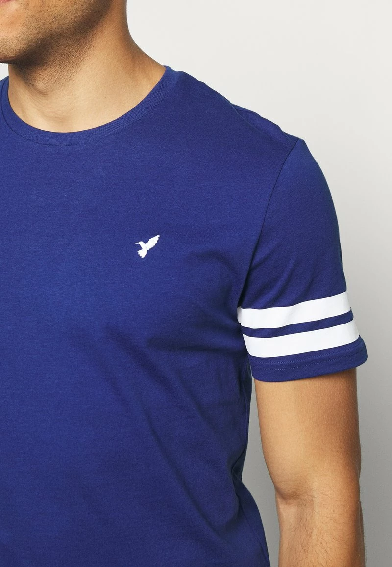 Pier One Hombre Camiseta Estampada - Blue - Imagen 6