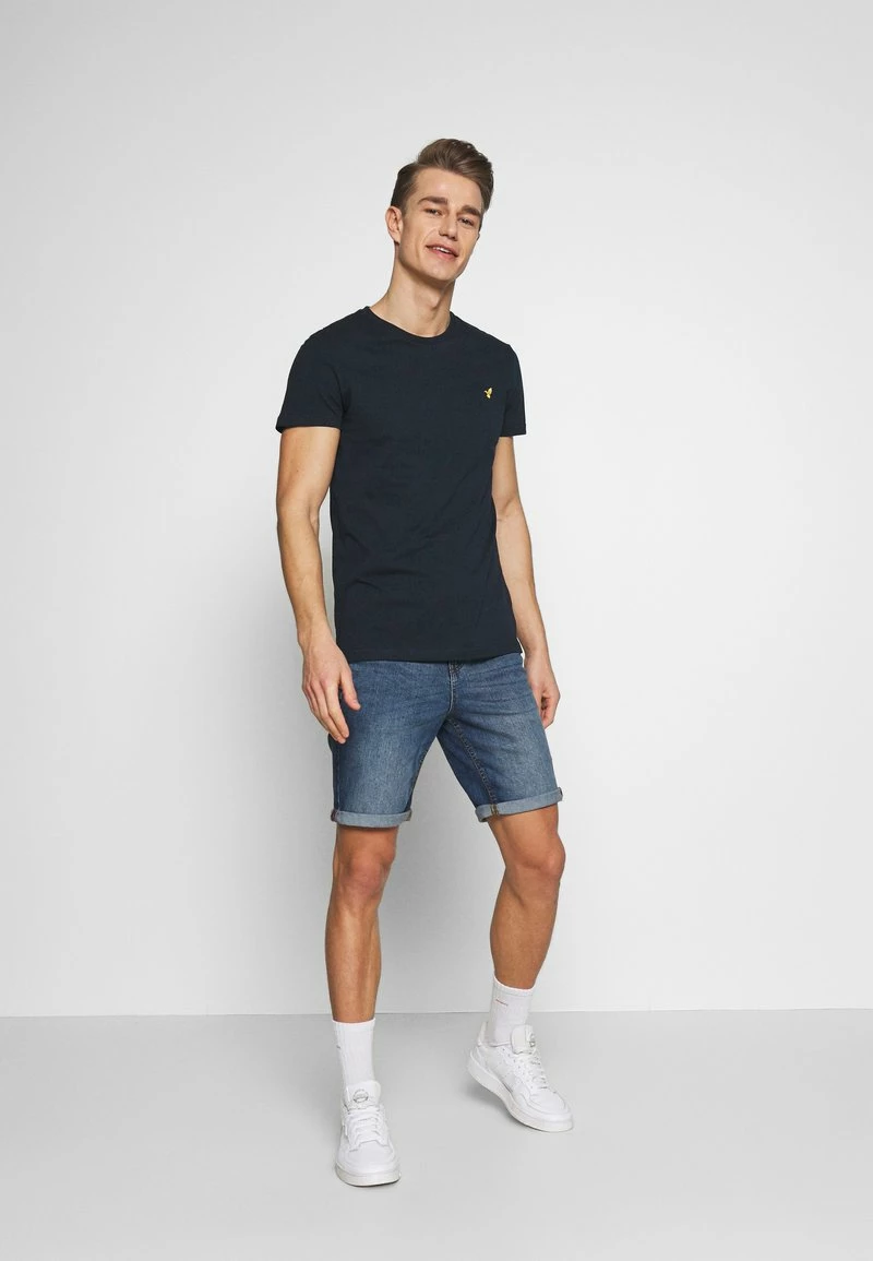 Pier One Camiseta Básica - Dark Blue, Hombre - Imagen 2