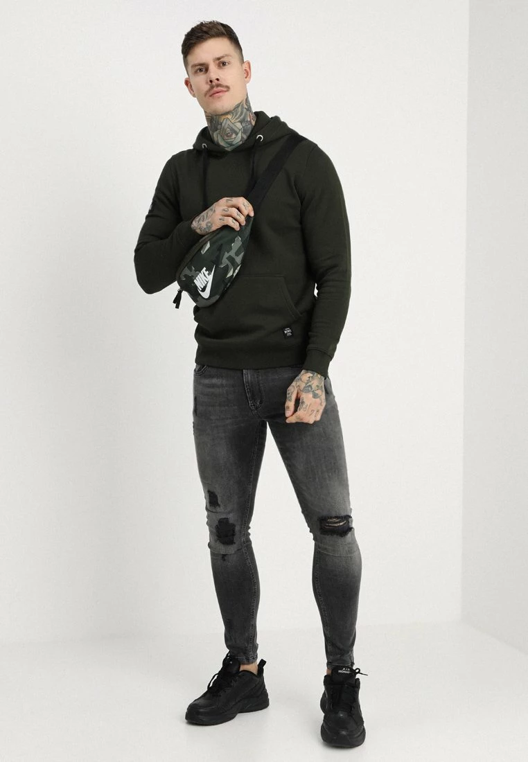 Pier One Hombre Vaqueros Pitillo - Black Denim - Imagen 2