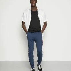 Pier One Hombre 3 PACK - Camiseta Básica - Black