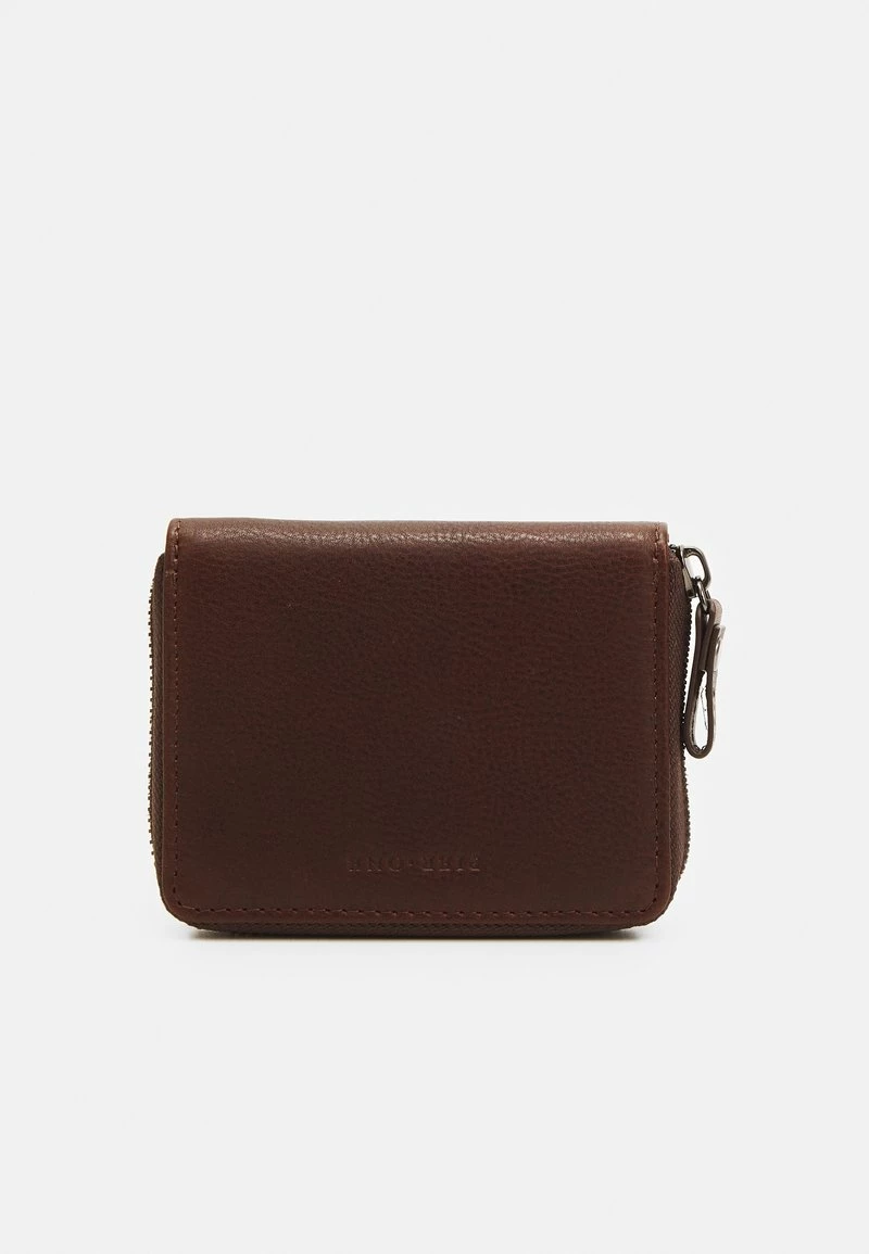 Pier One LEATHER UNISEX - Monedero - Brown, Unisexo
