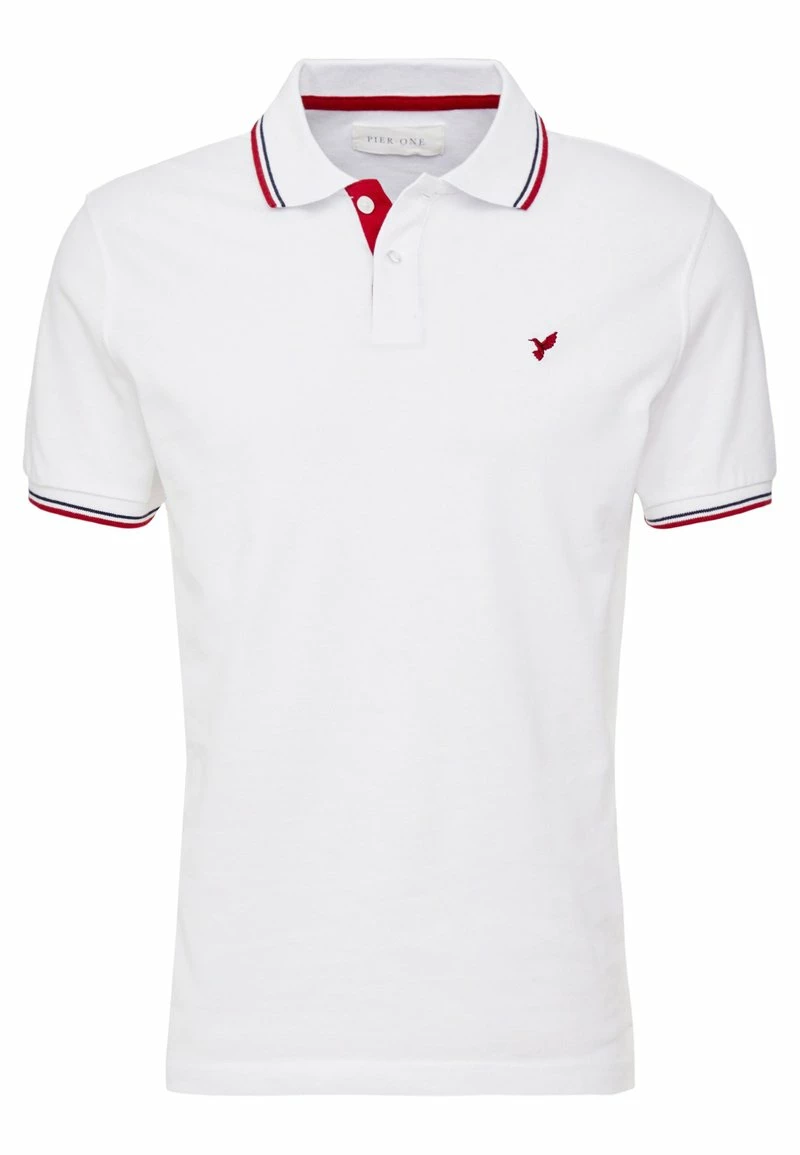 Pier One Hombre Polo - White - Imagen 4