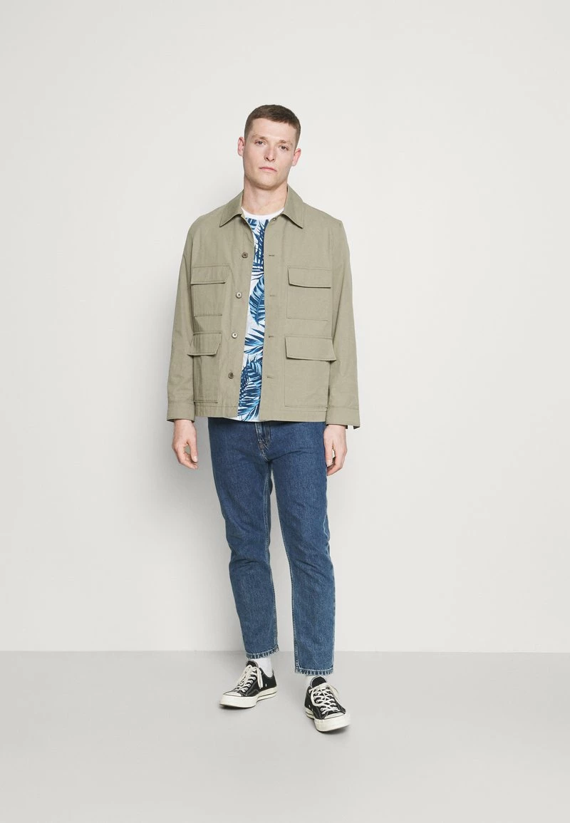 Pier One Hombre Camiseta Estampada - White - Imagen 2