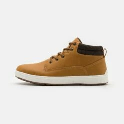 Pier One Hombre Zapatillas Altas - Camel