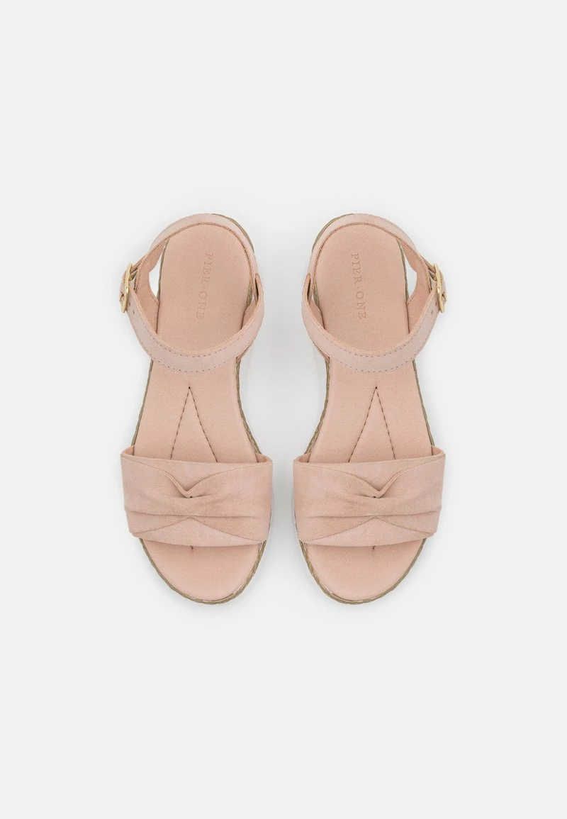 Pier One Mujer LEATHER - Sandalias Con Plataforma - Light Pink - Imagen 6