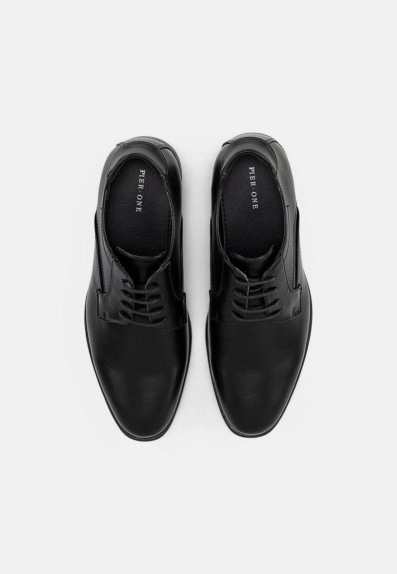 Pier One Zapatos Con Cordones - Black, Hombre - Imagen 4