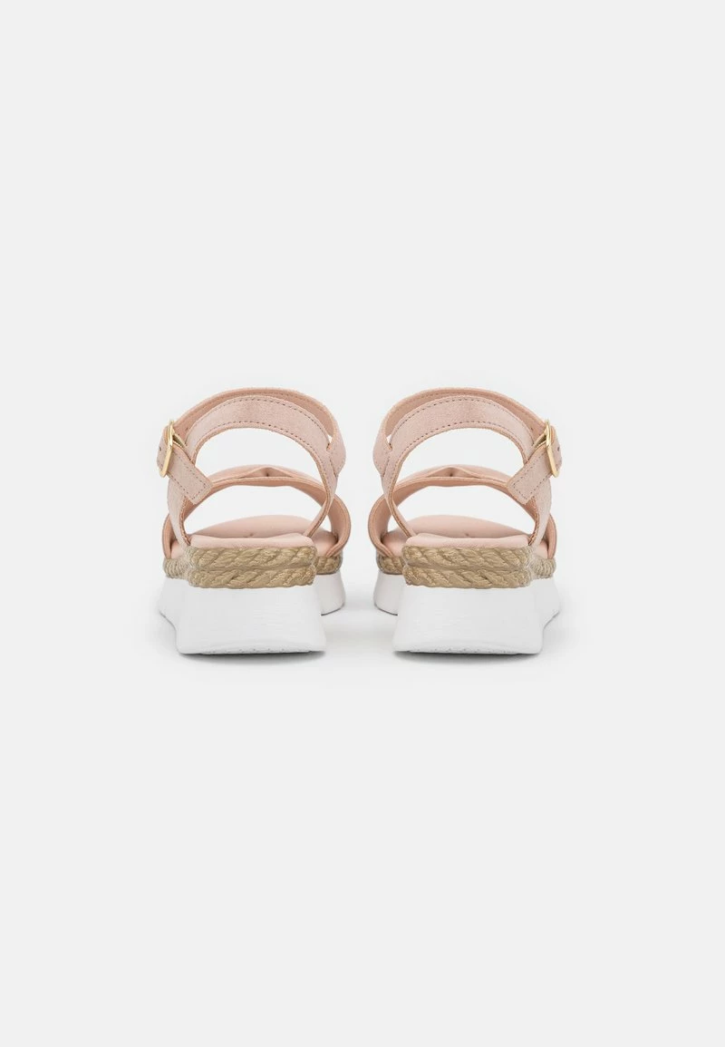 Pier One Mujer LEATHER - Sandalias Con Plataforma - Light Pink - Imagen 4