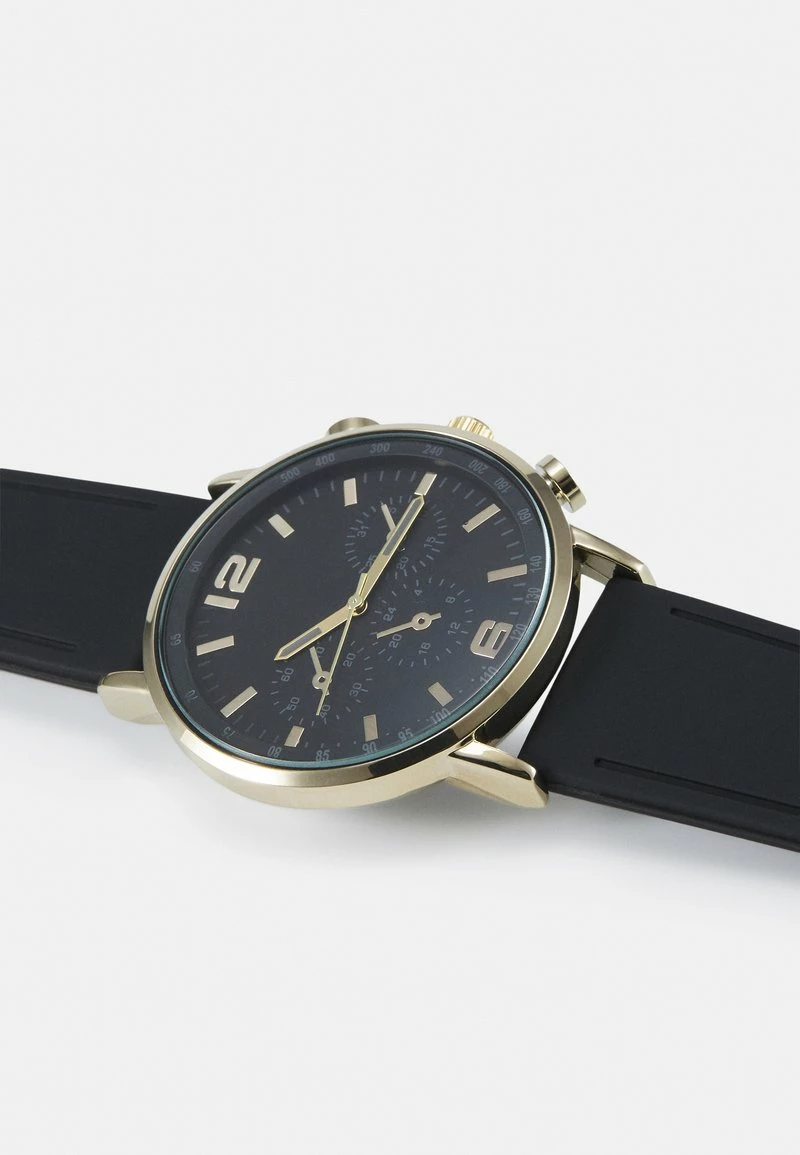 Pier One UNISEX - Reloj - Black/gold-coloured, Unisexo - Imagen 4