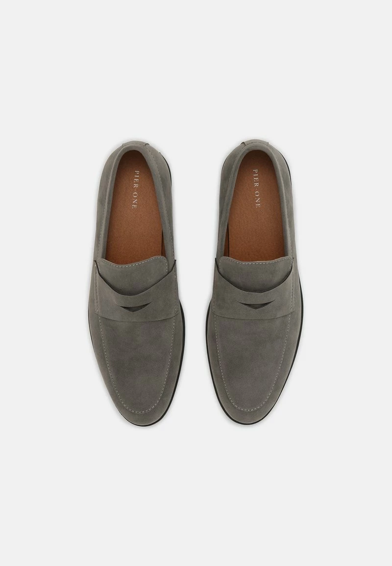 Pier One Hombre Mocasines - Grey - Imagen 4