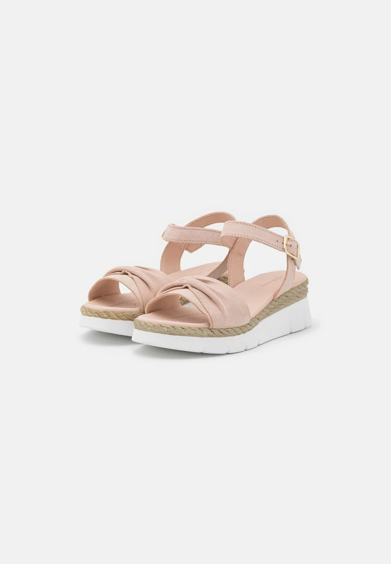 Pier One Mujer LEATHER - Sandalias Con Plataforma - Light Pink - Imagen 3