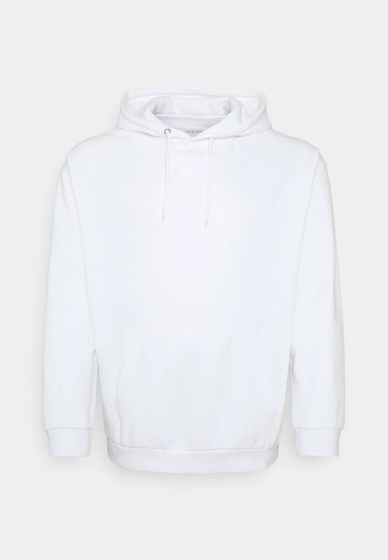 Pier One Hombre 2 PACK - Jersey Con Capucha - Black/white - Imagen 2