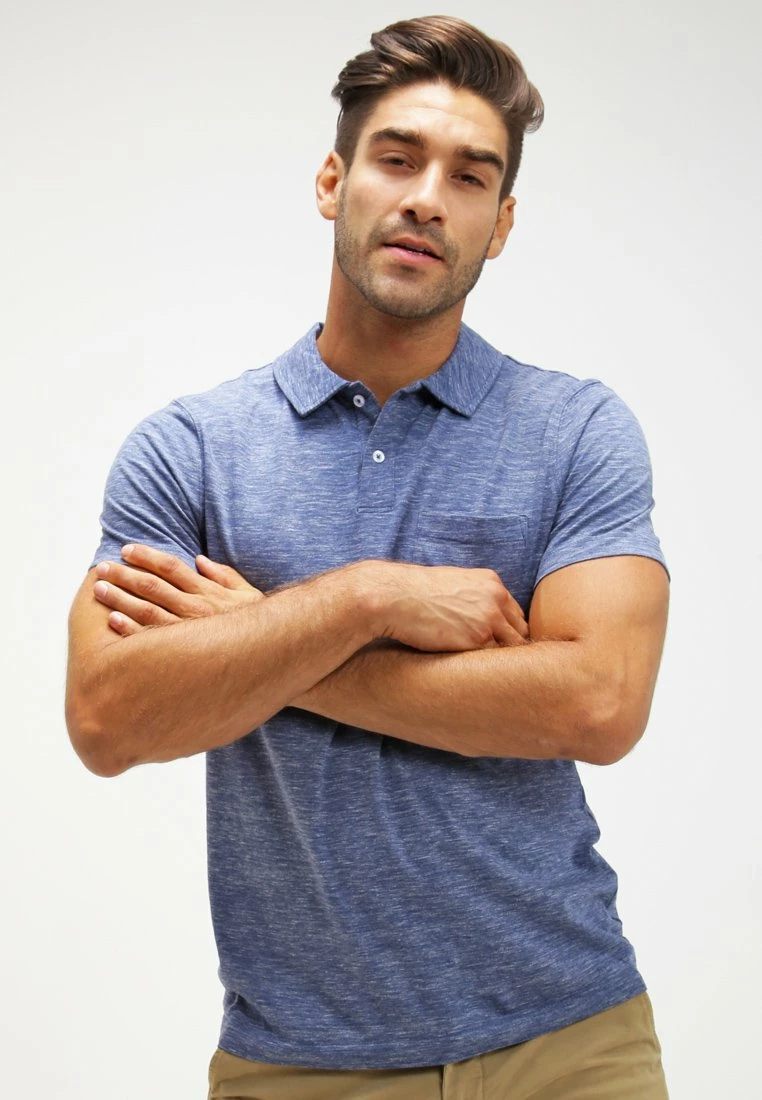 Pier One Polo - Blue Melange, Hombre