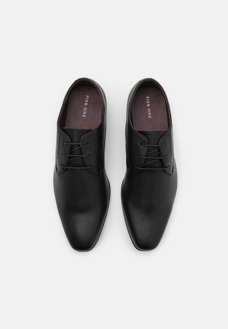 Pier One Hombre Zapatos De Vestir - Black - Imagen 4