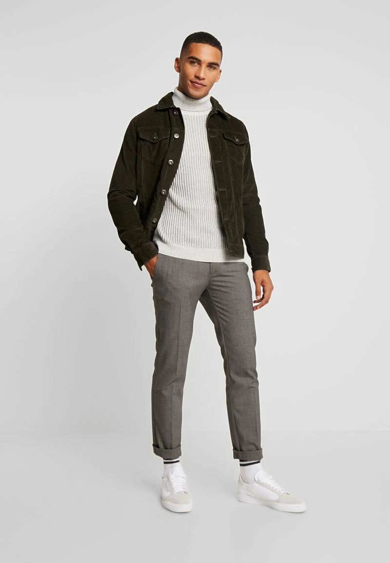 Pier One Hombre Jersey De Punto - 111 - Mottled Light Grey - Imagen 2