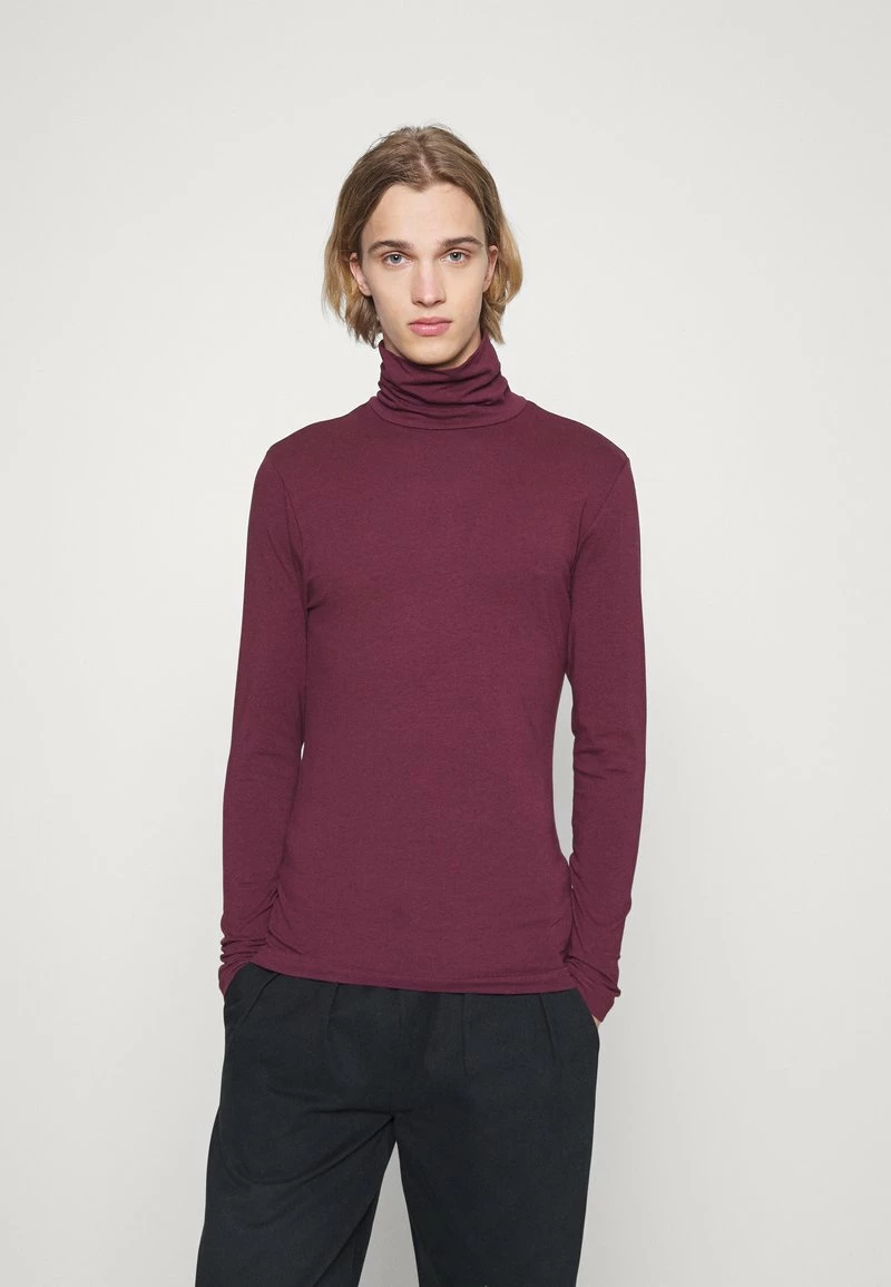 Pier One Hombre 2 PACK - Camiseta De Manga Larga - Bordeaux/dark Blue - Imagen 2