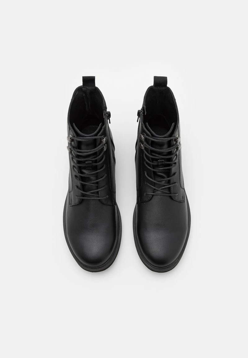 Pier One Botines Con Cordones - Black, Hombre - Imagen 4