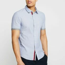 Pier One Hombre Camisa - Dark Blue