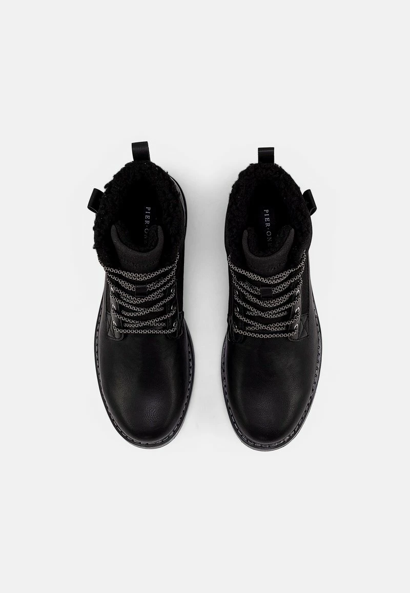 Pier One Hombre Botines Con Cordones - Black - Imagen 4