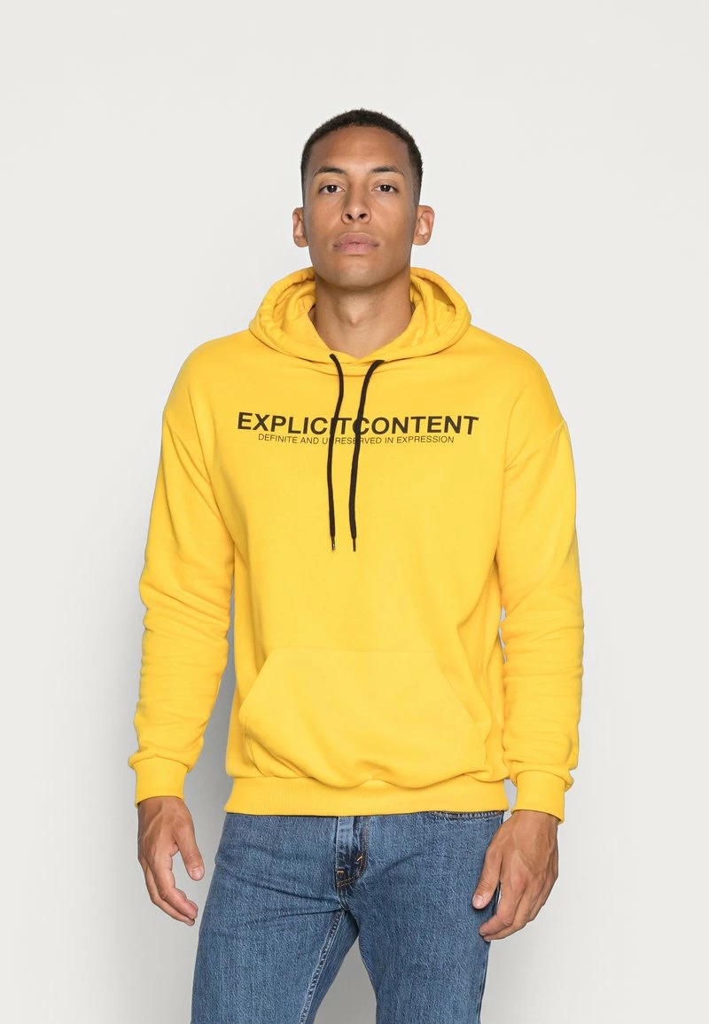 Pier One Unisexo Jersey Con Capucha - Yellow - Imagen 3