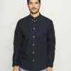Pier One Hombre Camisa - Dark Blue