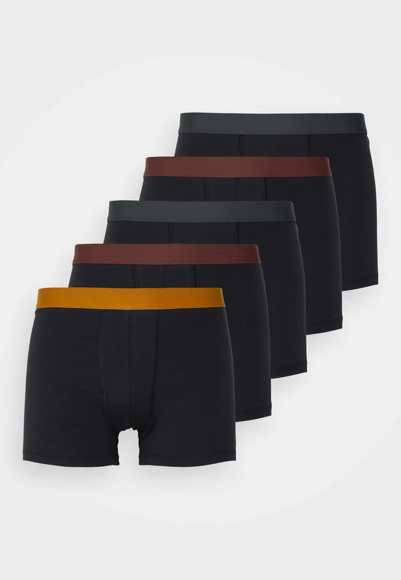 Pier One Hombre 3 PACK - Culotte - Black/dark Grey/brown - Imagen 5