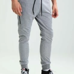 Pier One Hombre Pantalones Deportivos - Light Grey