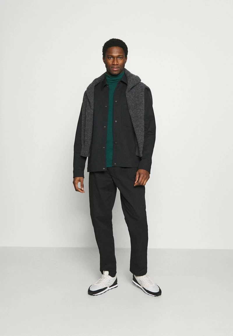 Pier One Hombre Camiseta De Manga Larga - Green - Imagen 2